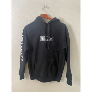 Triller Fight Club Jake Paul Sweater Hoodie‎ Mens Size XS Small Black You Do You